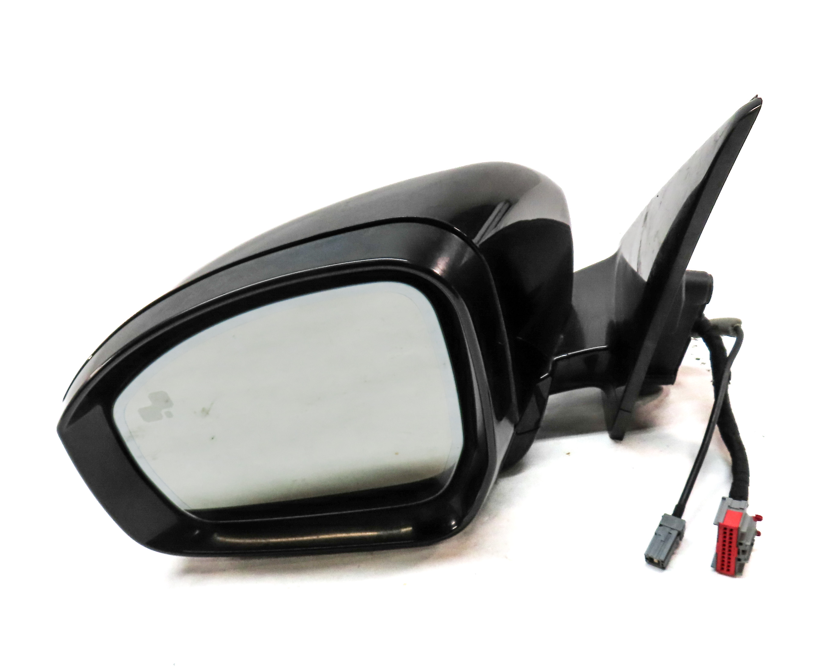 2014-2017 RANGE ROVER (L405) LEFT AUTODIM BLIND SPOT CAMERA DOOR MIRROR (BLACK) — exact item pictured